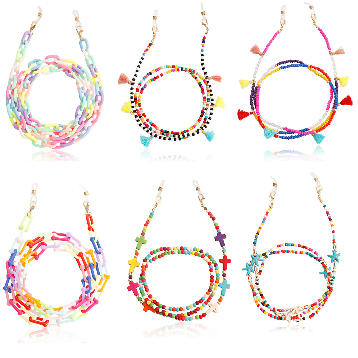 ใหม่แฟชั่นแว่นตา Dual-ใช้เชือก - Sunglass Retainer Cord บทวิจารณ์และราคา